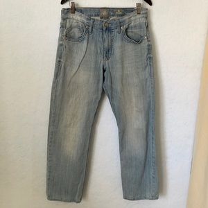 Rock & Republic Relaxed Straight Light Wash Jeans